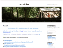 Tablet Screenshot of laclairiere-culturejeunesse.fr